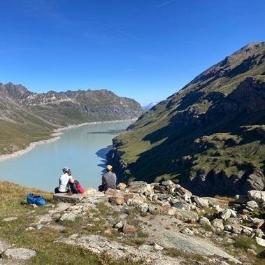 Huttentocht Arolla Verbier Wallis Zwitserland Lac de Dix 3