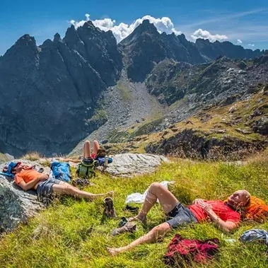 goed beschermd op pad