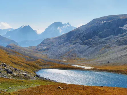 huttentocht vanoise national park frankrijk vanoise col  de la vanoise lake