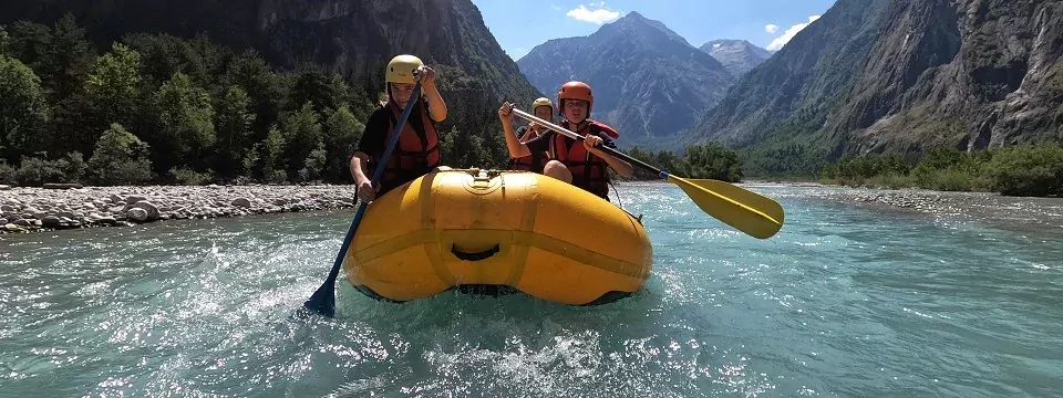 outdoor active les deux alpes outdoorvakantie frankrijk auvergne rhone alpes raften 2