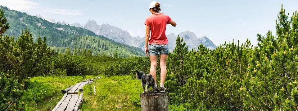 wandelvakantie dachstein met hond oostenrijk schladming 2