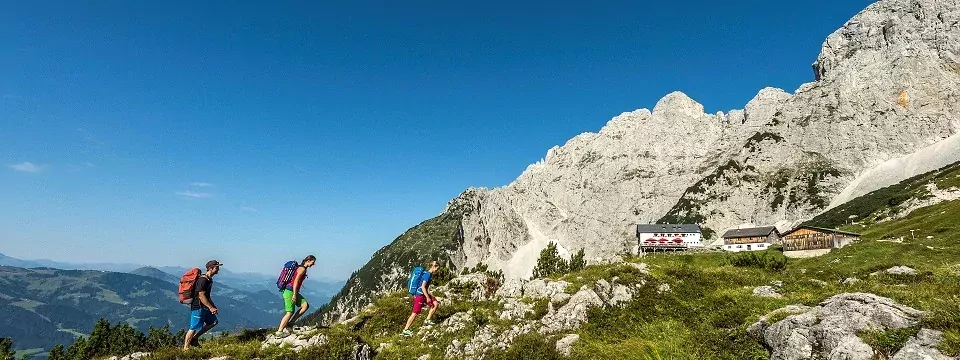 wandelvakantie wilder kaiser oostenrijk ellmau kaisergebirge gruttenhütte