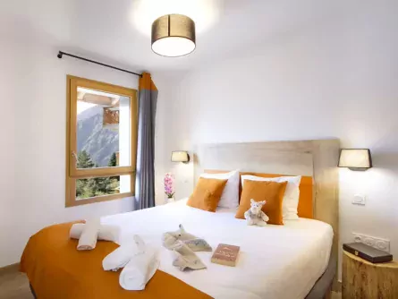 outdoor active les deux alpes outdoorvakantie frankrijk auvergne rhone alpes mmv les clarines slaapkamer
