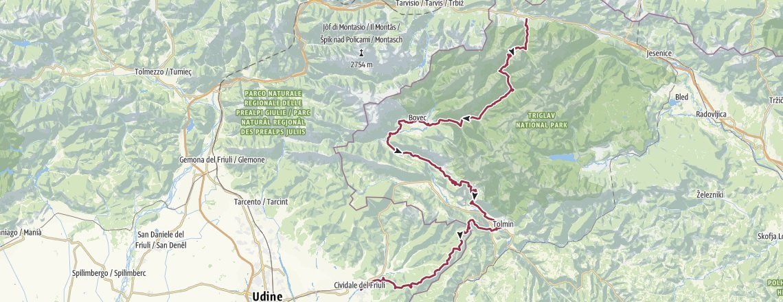 route-MW-Slovenia-Friuli-Trail