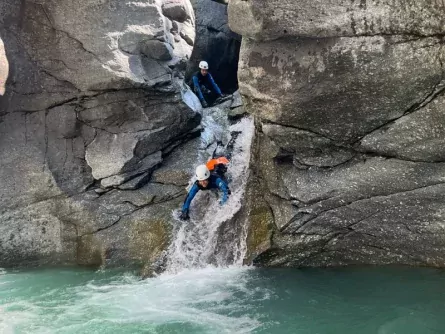 outdoor active la plagne outdoorvakantie frankrijk savoie canyoning2