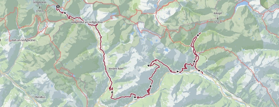 route-WV-Hohe-Tauern-National-Park