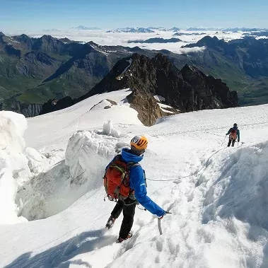 outdoor active les deux alpes outdoorvakantie frankrijk auvergne rhone alpes oisans glacier hike