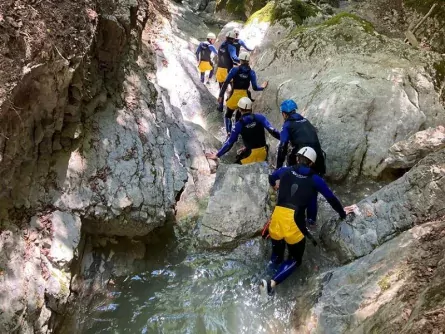 outdoor active la plagne outdoorvakantie frankrijk savoie canyoning