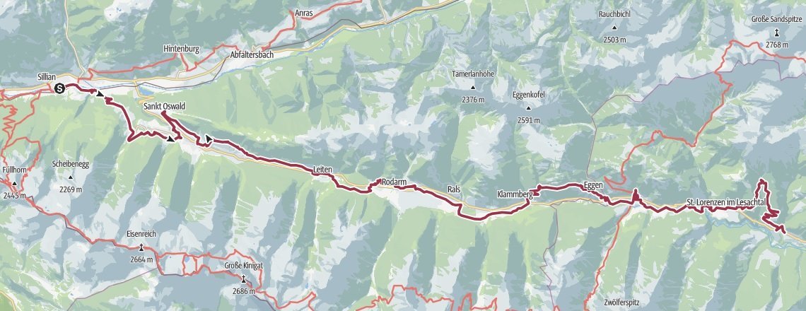 route-WV-Osttirol-Panorama-Trail