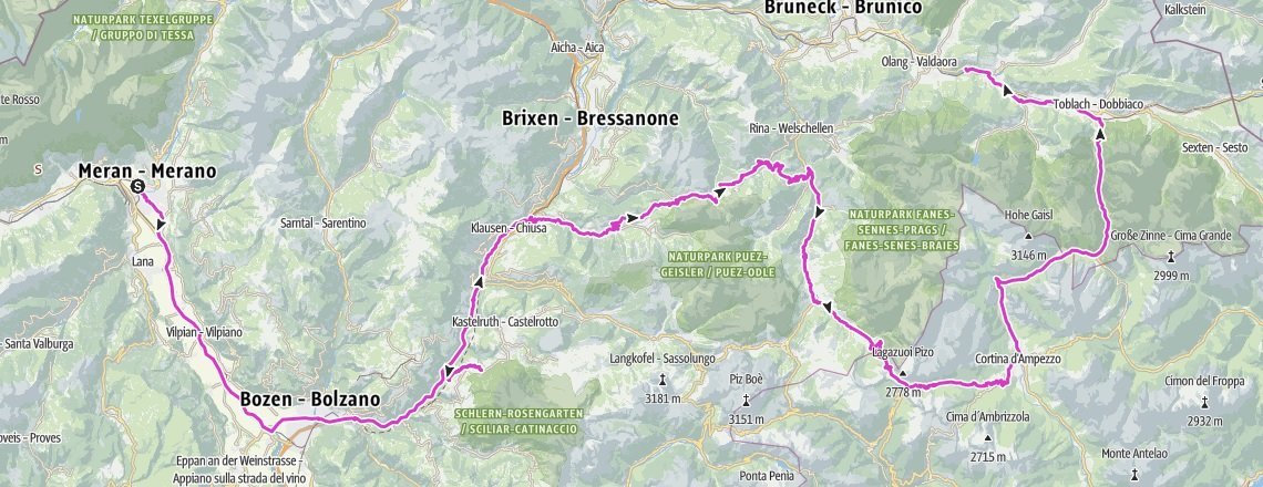 route-Rondreis-Dolomieten-Highlights